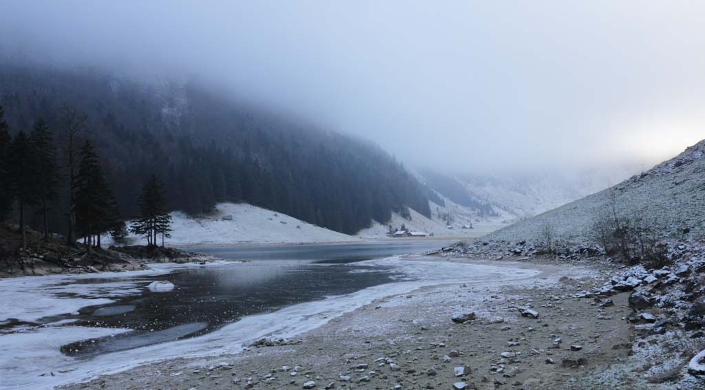 Seealpsee in Winter Seealpsee in Winter